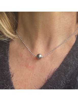 Tahitian pearl women's necklace - perla Tahiti - tahitian jewel - tahitian jewerly - tahitian jewerly stores