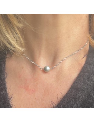 Tahitian pearl women's necklace - perla Tahiti - tahitian jewel - tahitian jewerly - tahitian jewerly stores