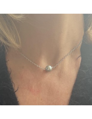 Tahitian pearl women's necklace - perla Tahiti - tahitian jewel - tahitian jewerly - tahitian jewerly stores