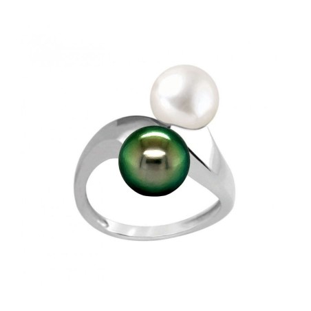 Anello con perla di Tahiti