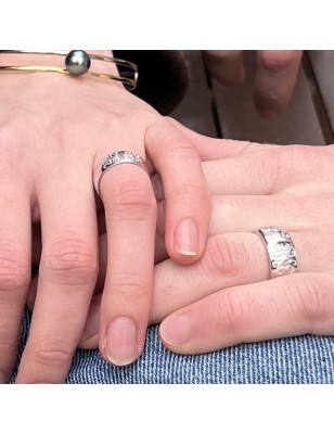 Anillo con perla de Tahití