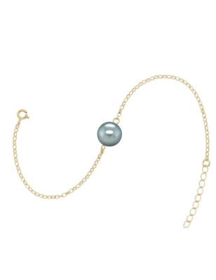 Pulsera con perla de Tahití