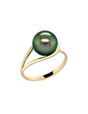 how to care a tahitian pearl? gold ring with cultured pearl from Tahiti price - tahitian jewerly - tahitian jewerly stores