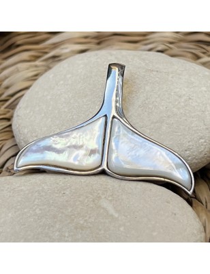 queue de baleine en pendentif nacre blanche prix