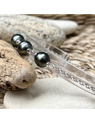 Bracciale con perla di Tahiti