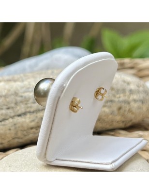 rares perles de Tahiti en boucles d'oreille or perles véritables prix