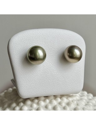 大溪地珍珠耳环