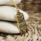 Te Mana Ora - Tiki golden pendant