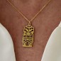 Te Mana Ora - Tiki golden pendant