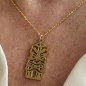 Te Mana Ora - Tiki golden pendant