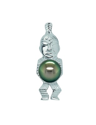 Hono-Tiki - 9/10mm Tahitian Pearl - 18K Gold