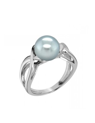 Anello con perla di Tahiti