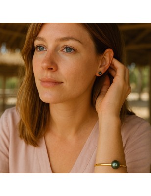 tahitian pearl stud earrings price - perla Tahiti - tahitian jewerly - tahitian jewerly stores