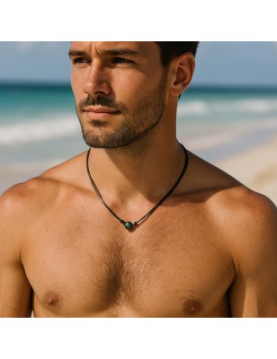 Collana con perla di Tahiti