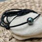 Reva - Tahitian Pearl - Blue - Choker