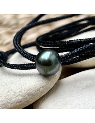 Tahiti pearl choker men necklace tahitian cultured pearl price - perla Tahiti tahitian pearl - tahitian jewel