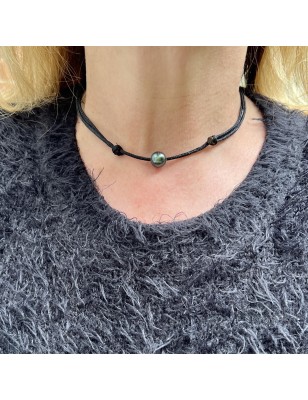 Reva – Choker aus Tahitiperlen – 10,10 mm