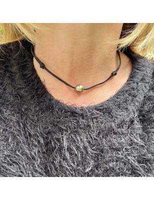 Reva – Choker aus Tahitiperlen – 11,08 mm