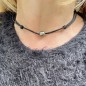 Reva - Tahitian Pearl - Peacock - Choker