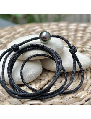 Tahiti pearl choker men necklace tahitian cultured pearl price - perla Tahiti - tahitian jewel