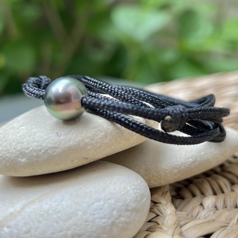 Reva - Tahitian Pearl - Peacock - Choker