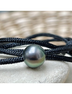 Tahiti pearl choker men necklace tahitian cultured pearl price - perla Tahiti - tahitian jewel