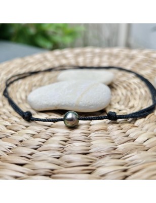 Tahiti pearl choker men necklace tahitian cultured pearl price - perla Tahiti - tahitian jewel
