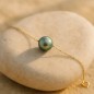 Lani - Tahitian Pearl - 10/11mm - 18k Gold Bracelet