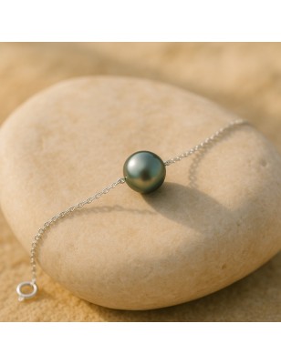 prix perle de Tahiti en bracelet or pour femme - bracelet tahitien