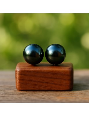 Noho - Perle Noire - 9/10mm - Or 18 Carats