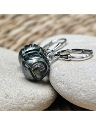 où trouver des perles noires gravées en boucles d'oreilles et le prix ? bijou tahitien