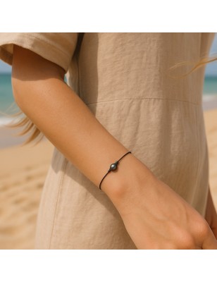 Pulsera con perla de Tahití