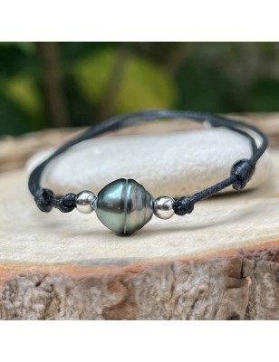 price for a rare pearl in bracelet - perla Tahiti