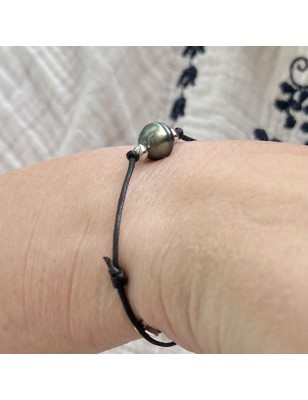 price for a rare pearl in bracelet - perla Tahiti