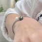 Bangle - Tahitian Pearl and Freshwater Pearl