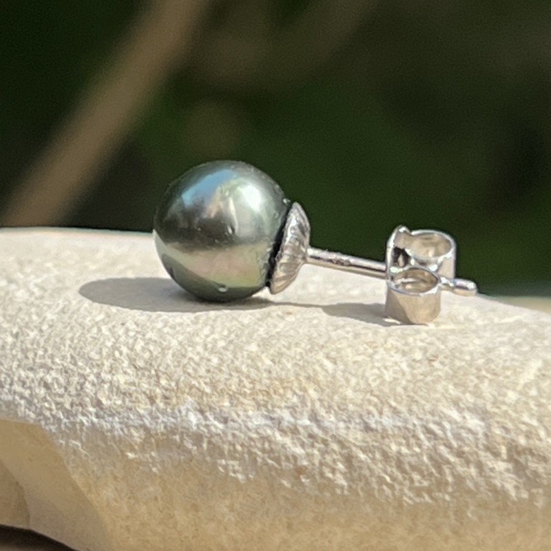 Epure - Single Earring - Peacock - 7.62mm