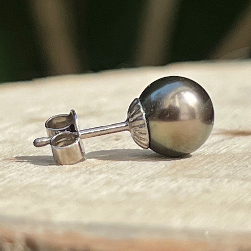où trouver une seule boucle d'oreille perle de Tahiti ?
