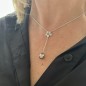 Hibiscus - Necklace Flower Tahitian Pearl