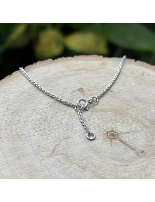 hibiscus avec une perle de Tahiti en collier - bijou tahitien