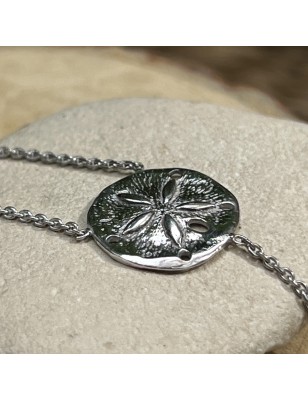 tiare tahiti avec une perle de Tahiti en collier - bijou tahitien