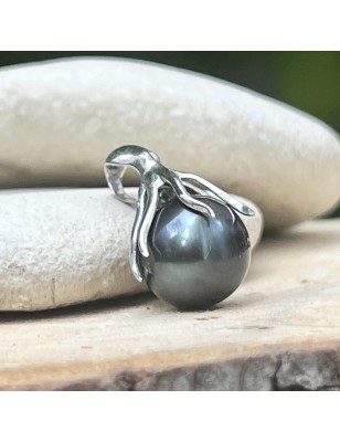 Octopus - Real Tahitian Pearl - 11.11mm