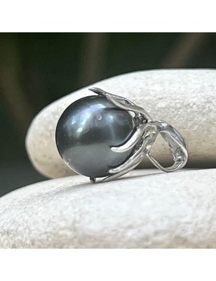 signification poulpe en pendentif homme perle noire de culture de Tahiti prix perles tahitiennes
