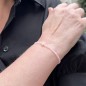 Freshwater Pearl and Pink Quartz Bracelet
