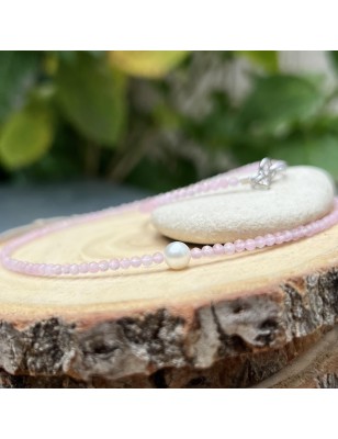 meaning quartz necklace freshwater pearl power