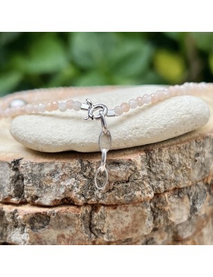 pouvoir de la pierre de soleil en collier et perle de Tahiti en collier sunstone prix