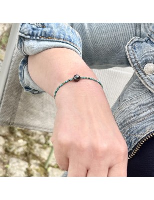 Bracciale con perla di Tahiti