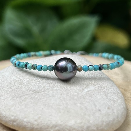Bracciale con perla di Tahiti
