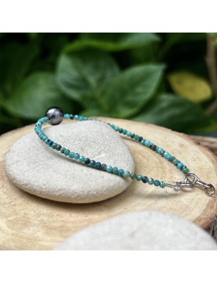 Bracciale con perla di Tahiti