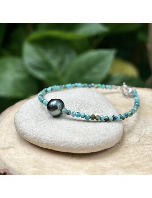 Bracciale con perla di Tahiti