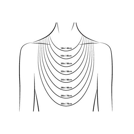 Isae - Collar de cinco perlas de Tahití de 9/10 mm
